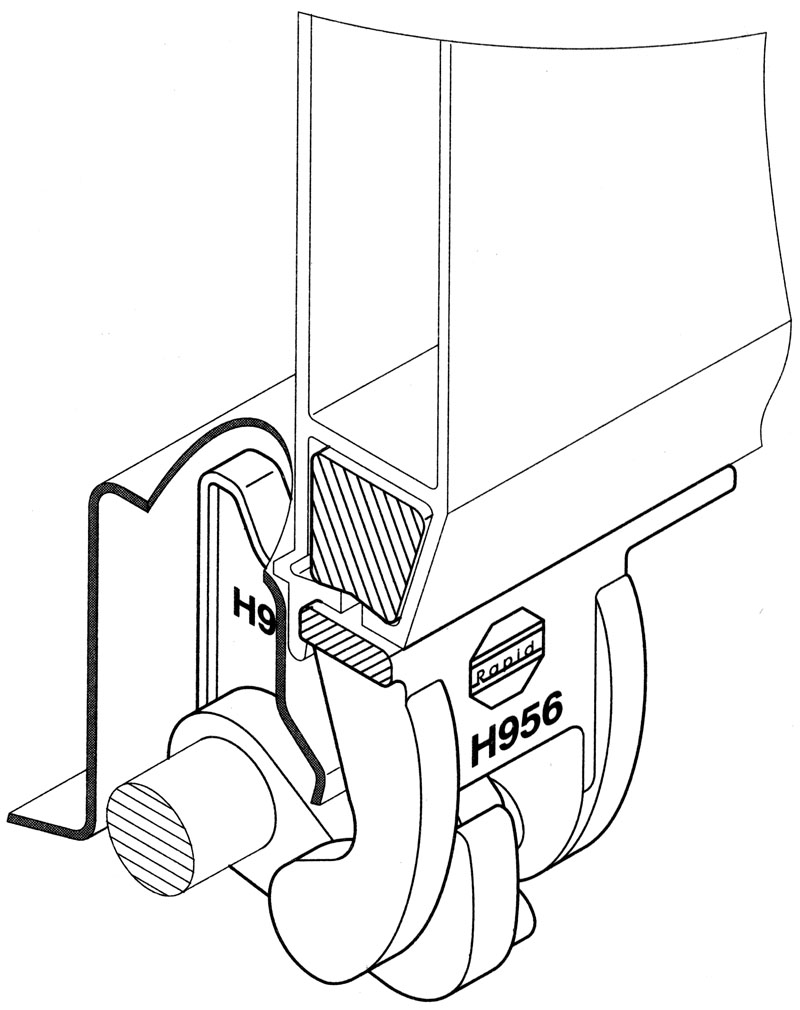 Scharnier Rapid H956